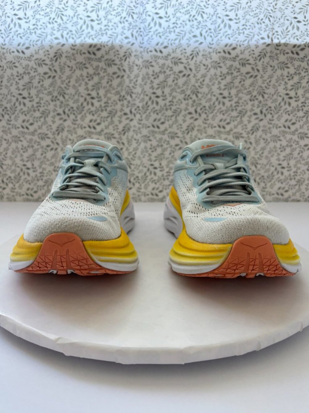 HOKA Bondi 8 Women’s 7.5B Summer Song Country Air Running Shoes 1127952 - Picture 10 of 12
